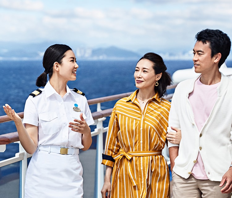 誠摯歡迎您登船