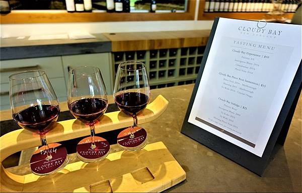 布蘭尼姆酒莊品酒 Blenheim