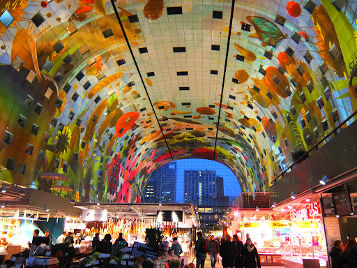 鹿特丹Markthal綜合市場